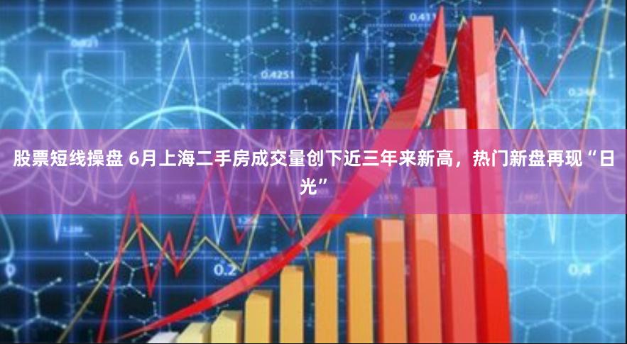 股票短线操盘 6月上海二手房成交量创下近三年来新高，热门新盘再现“日光”