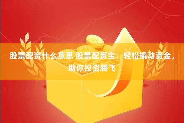 股票配资什么意思 股票配资宝：轻松撬动资金，助你投资腾飞